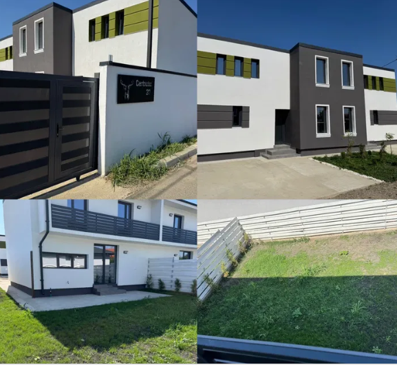Casa noua de vanzare in oras la gata tip duplex 135000€tva inclus21%